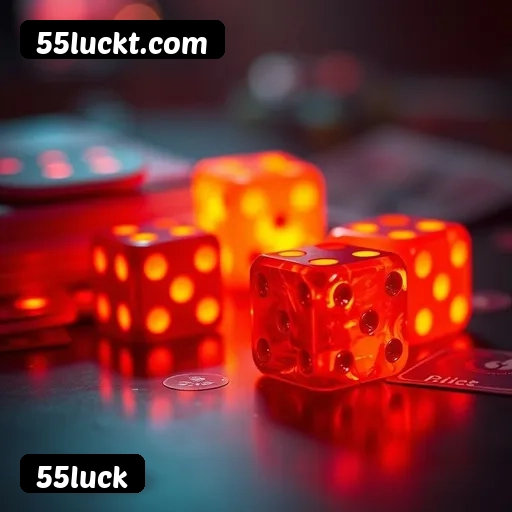 55luck bônus R$5.000 + 500 giros - Rollover 35x, prazo 30 dias, 38% taxa conversão