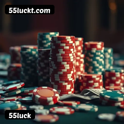 Catálogo 55luck 3.100+ jogos - Pragmatic Play, Evolution, NetEnt